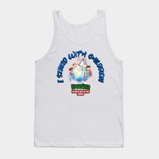 I Stand with Children. Freedom to live is not up for debate 2 Tank Top